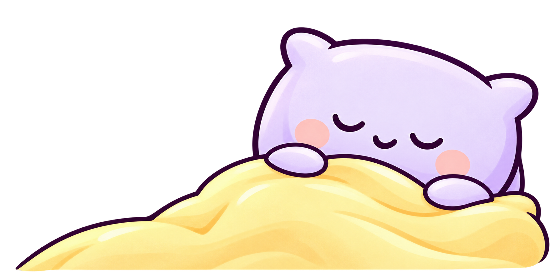 Sleepy Dozi pillow mascot